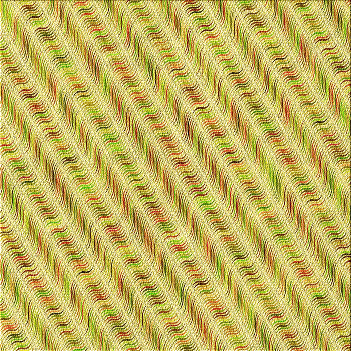 Round Machine Washable Transitional Neon Yellow Rug, wshpat427yw