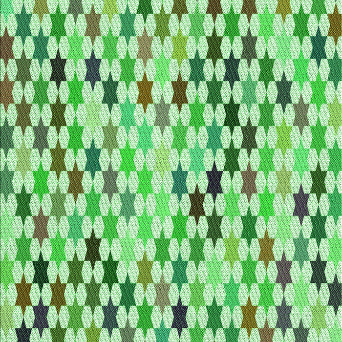 Machine Washable Transitional Green Rug, wshpat428grn