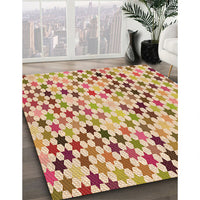 Patterned Red Rug, pat428org