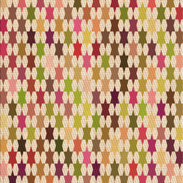 Patterned Red Rug, pat428org