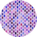 Square Machine Washable Transitional Blossom Pink Rug in a Living Room, wshpat428pur