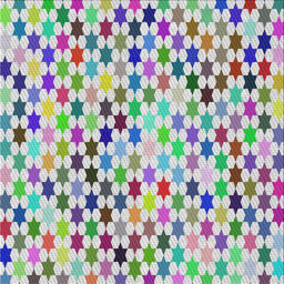 Square Patterned Light Jade Green Modern Rug, pat428