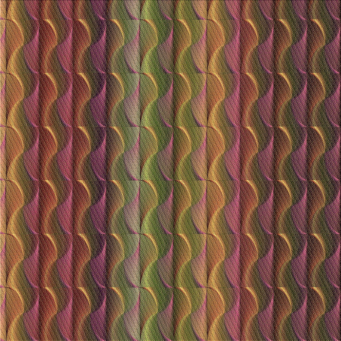 Round Machine Washable Transitional Light Brown Rug, wshpat429brn