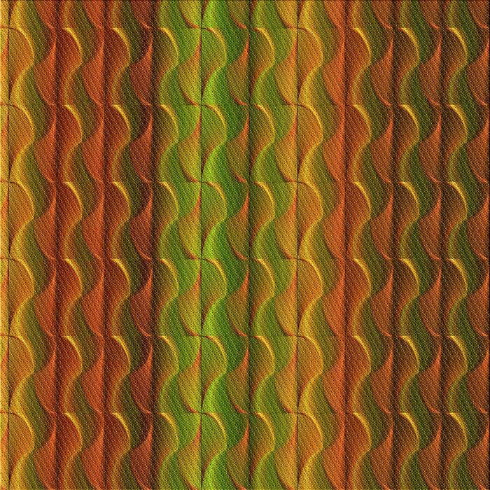 Round Machine Washable Transitional Tomato Red Rug, wshpat429yw