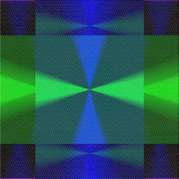 Sideview of Machine Washable Transitional Lapis Blue Rug, wshpat42