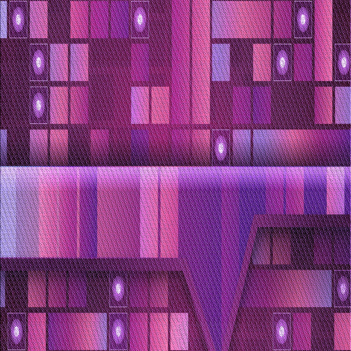 Machine Washable Transitional Dark Magenta Purple Rug, wshpat43pur