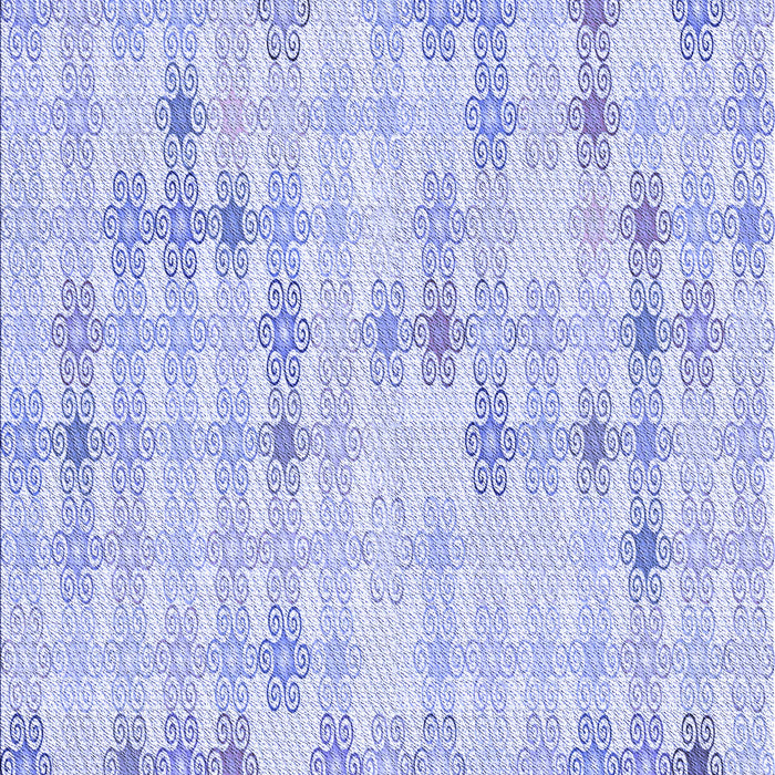 Patterned Lavender Blue Rug, pat430blu
