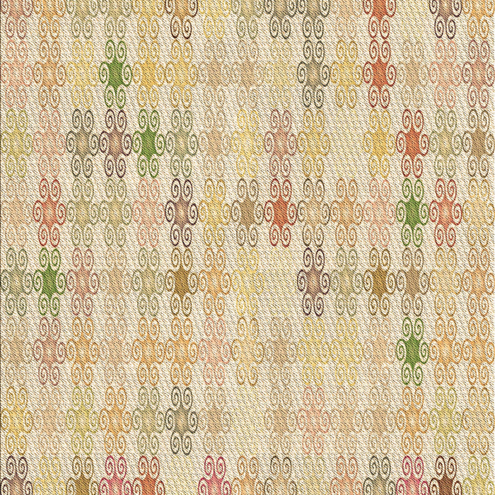 Machine Washable Transitional Golden Blonde Gold Rug, wshpat430brn