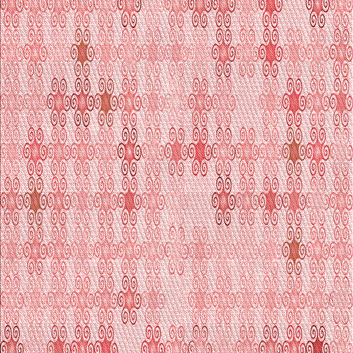 Patterned Light Red Pink Rug, pat430rd