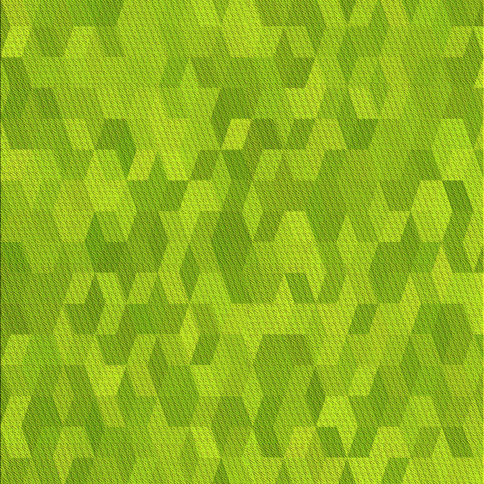 Machine Washable Transitional Green Rug, wshpat431yw