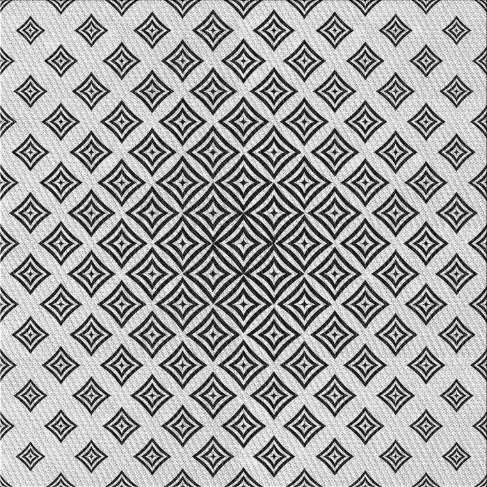 Round Patterned Platinum Gray Rug, pat432gry