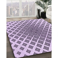 Patterned Purple Rug, pat432pur