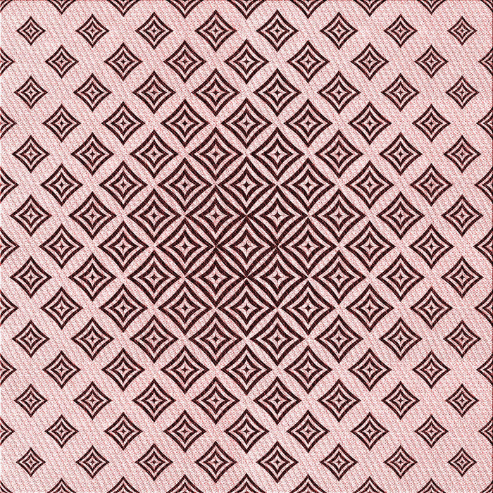 Round Machine Washable Transitional Light Rose Pink Rug, wshpat432rd