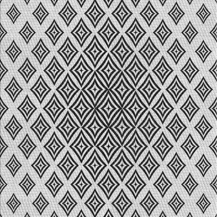 Patterned Off-White Novelty Rug, pat432