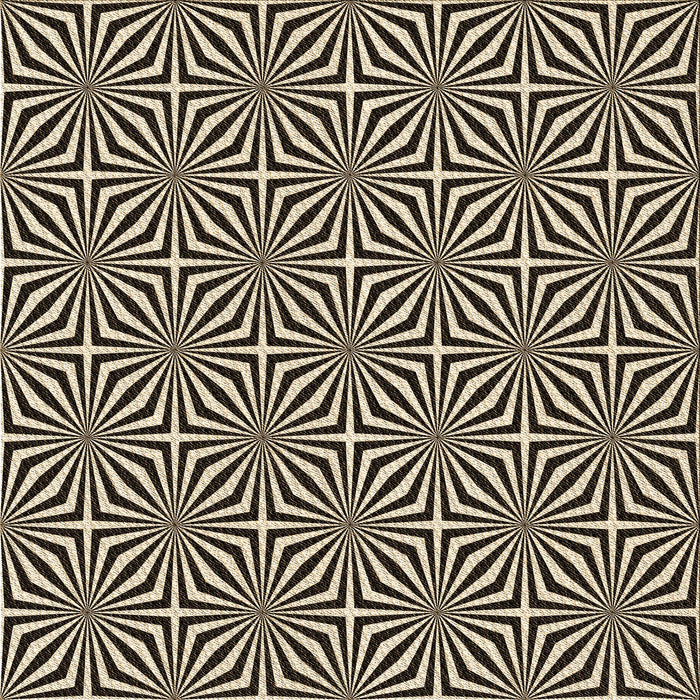 Round Patterned Midnight Gray Rug, pat433brn