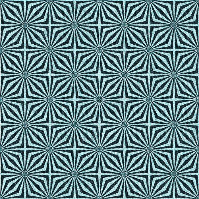 Round Machine Washable Transitional Blue Rug, wshpat433lblu