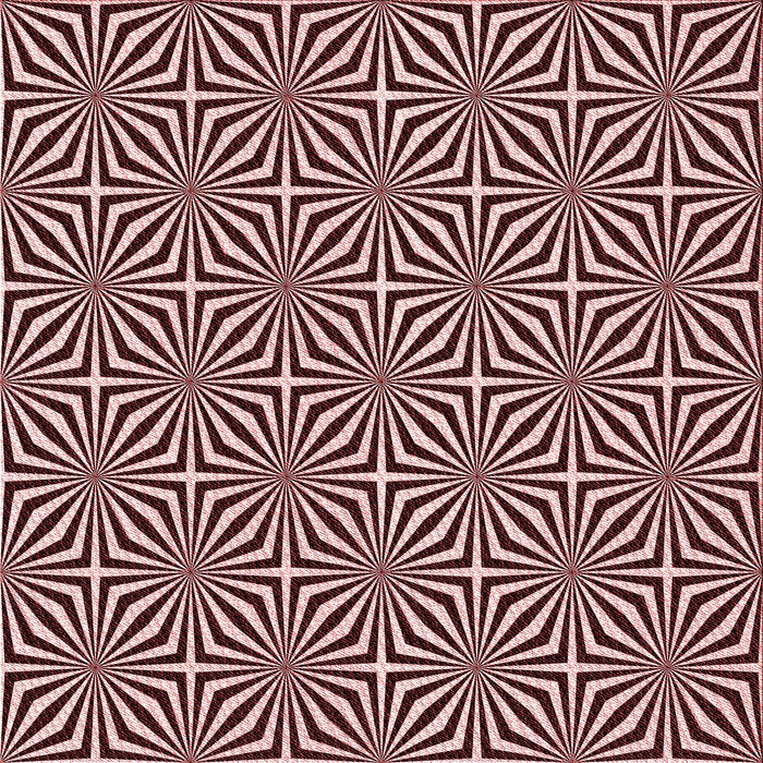 Round Machine Washable Transitional Pink Rug, wshpat433rd