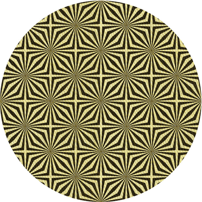 Square Patterned Midnight Gray Rug, pat433yw