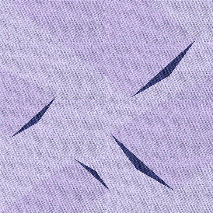 Round Machine Washable Transitional Purple Mimosa Purple Rug, wshpat434blu