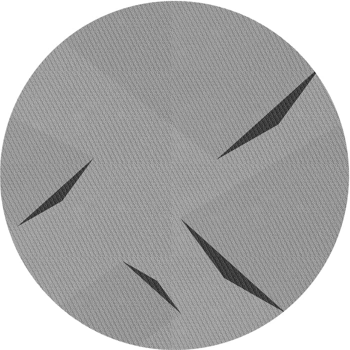 Square Patterned Gray Rug, pat434gry