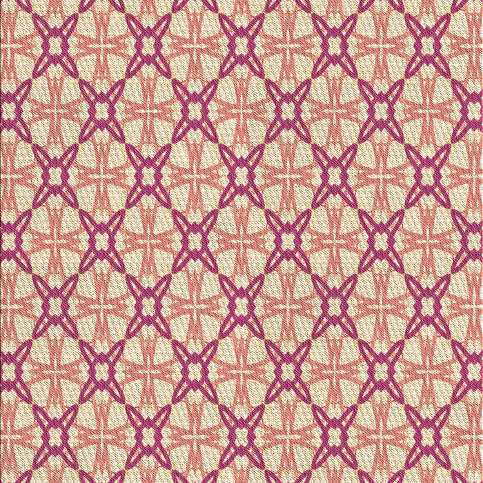 Patterned Red Rug, pat435brn