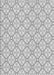 Patterned Gunmetal Gray Rug, pat435gry