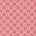 Round Patterned Deep Rose Pink Rug, pat435rd