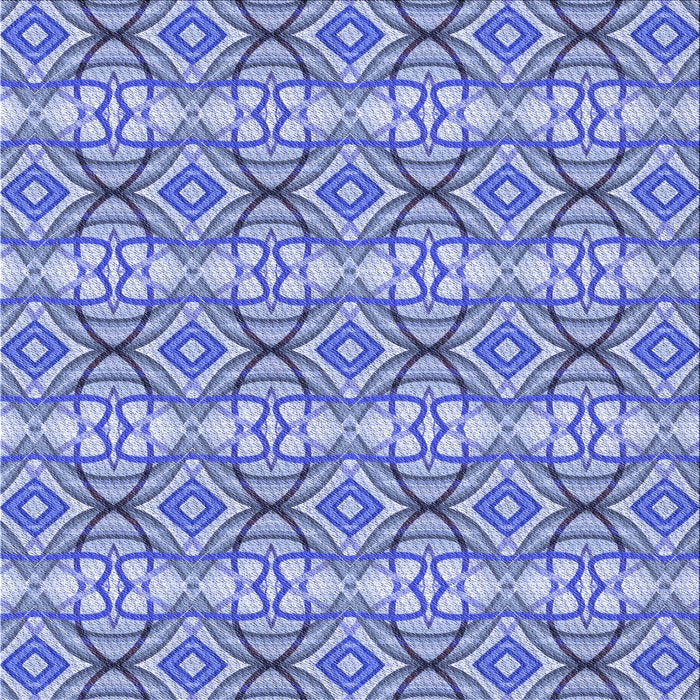 Round Machine Washable Transitional Jeans Blue Rug, wshpat436blu