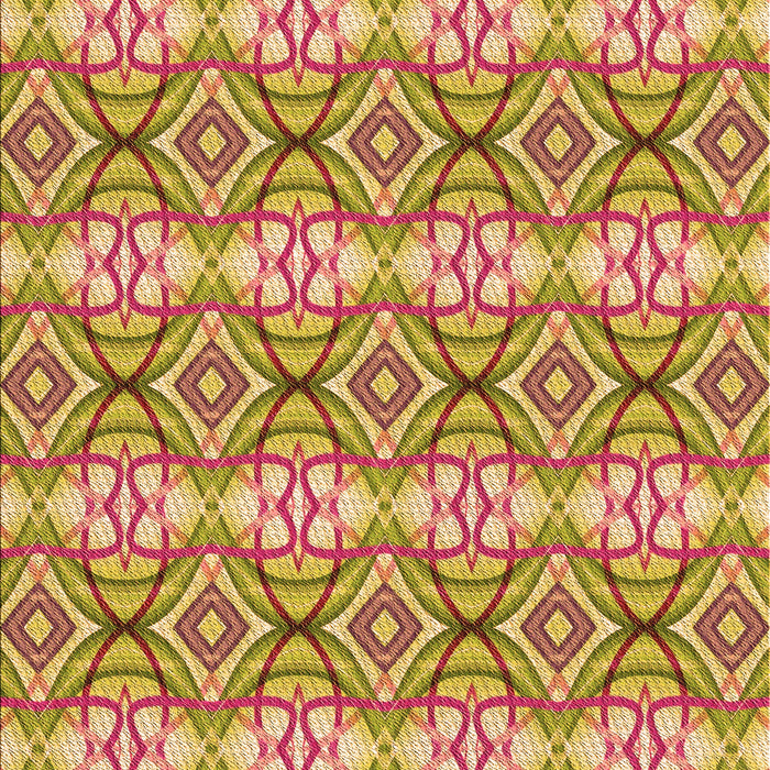 Patterned Chestnut Red Rug, pat436org