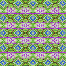 Sideview of Machine Washable Transitional Yellow Green Rug, wshpat436