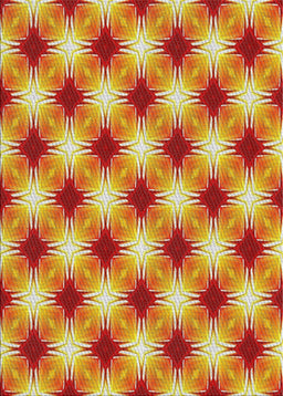 Patterned Chrome Gold Yellow Novelty Rug, pat437