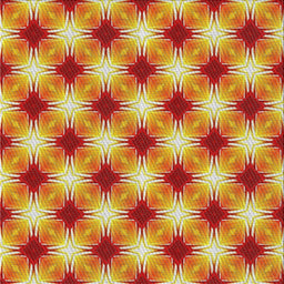 Square Patterned Chrome Gold Yellow Novelty Rug, pat437