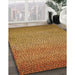 Machine Washable Transitional Mahogany Brown Rug in a Family Room, wshpat438org