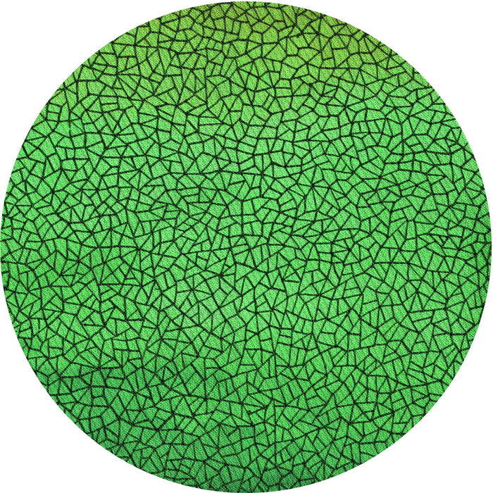 Square Patterned Green Rug, pat439grn