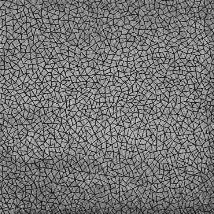 Round Patterned Dark Gray Rug, pat439gry