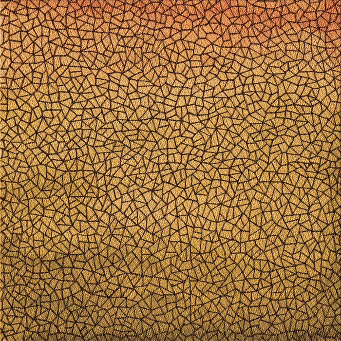 Round Patterned Dark Bronze Brown Rug, pat439org