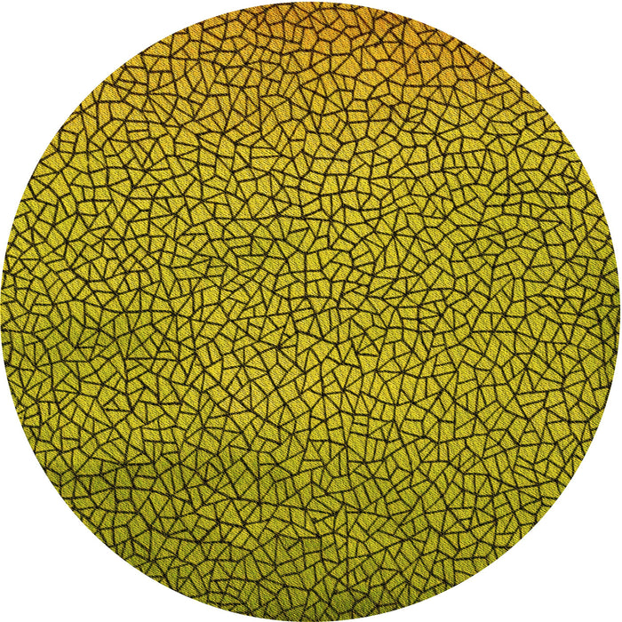 Square Machine Washable Transitional Dark Bronze Brown Rug in a Living Room, wshpat439yw