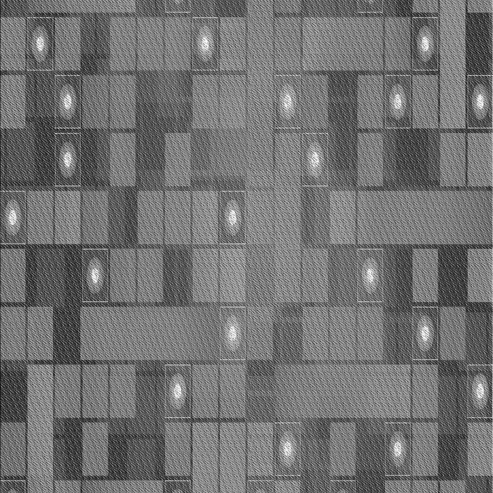 Patterned Gunmetal Gray Rug, pat44gry