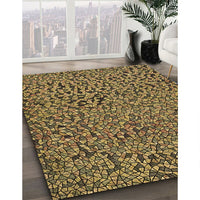 Patterned Bakers Brown Rug, pat441brn