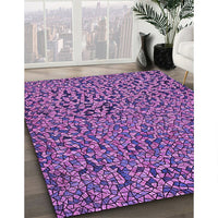 Patterned Purple Rug, pat441pur