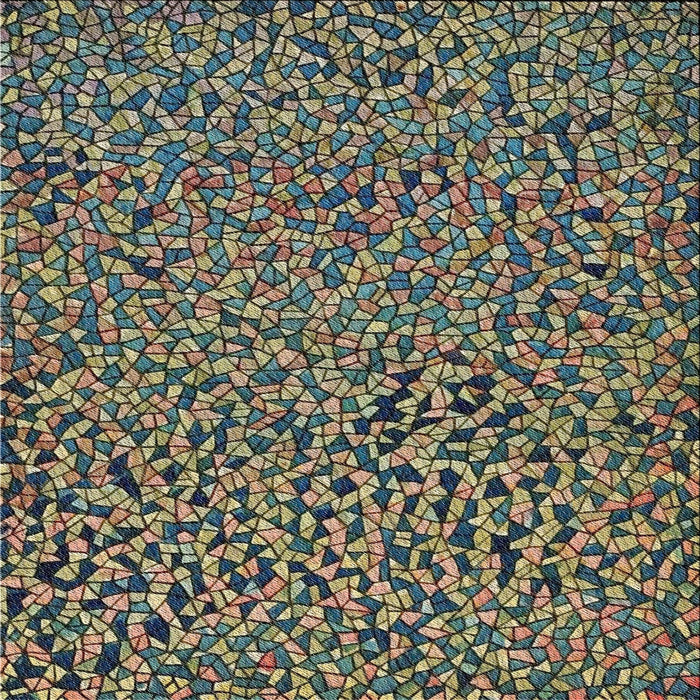 Sideview of Machine Washable Transitional Green Rug, wshpat441