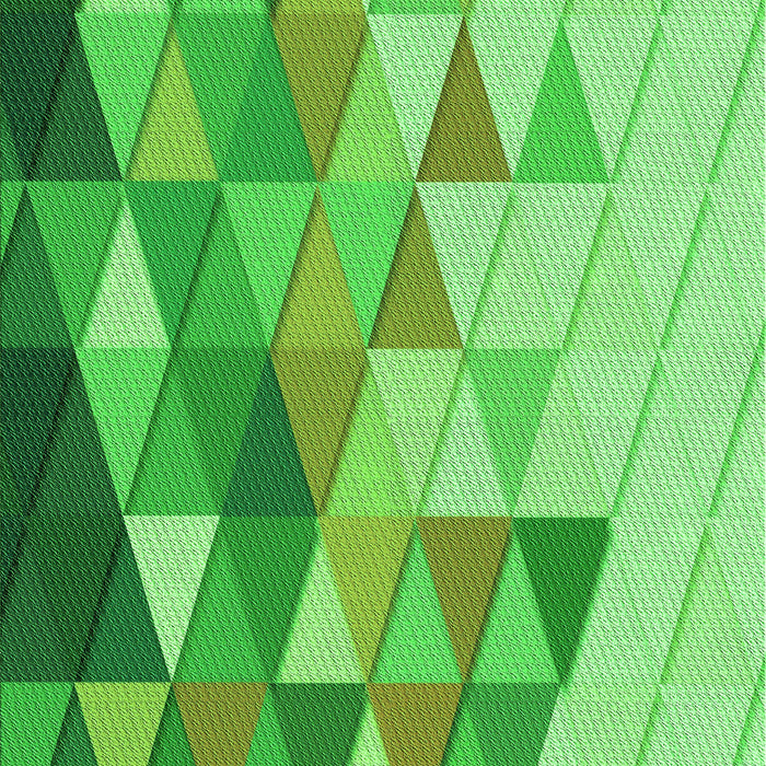 Patterned Emerald Green Rug, pat442grn