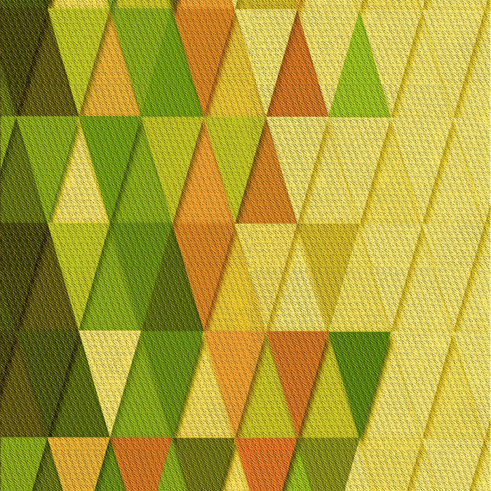 Patterned Dark Yellow Green Rug, pat442yw