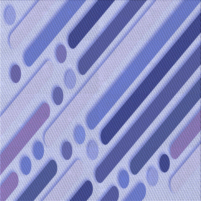 Round Machine Washable Transitional Blue Rug, wshpat443blu