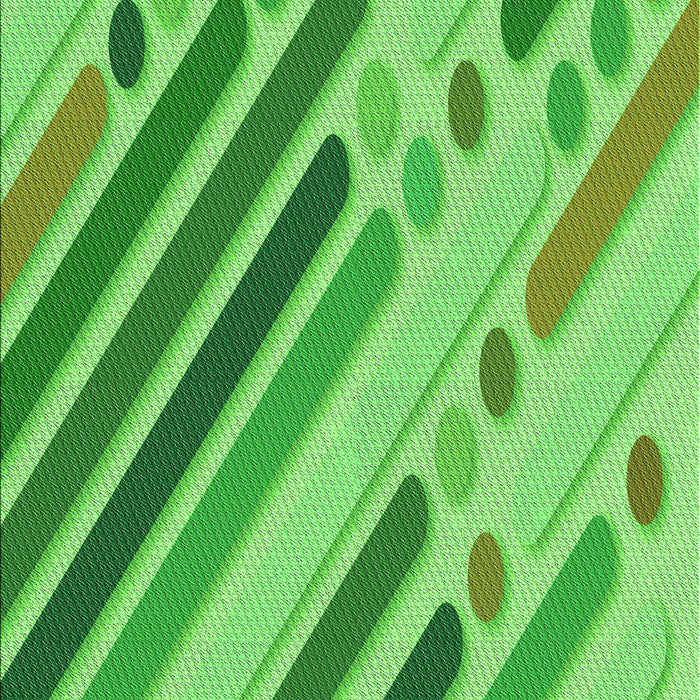 Patterned Emerald Green Rug, pat443grn