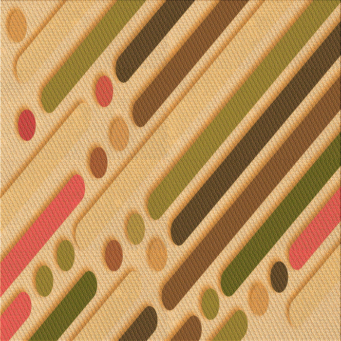 Round Machine Washable Transitional Orange Rug, wshpat443org