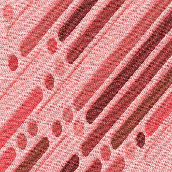 Round Machine Washable Transitional Light Salmon Pink Rug, wshpat443rd