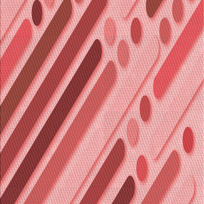 Patterned Light Salmon Pink Rug, pat443rd