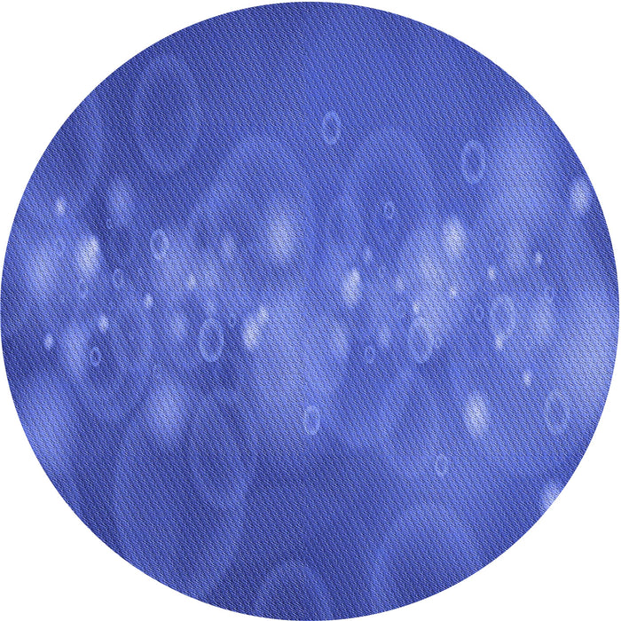 Square Patterned Blue Rug, pat444blu