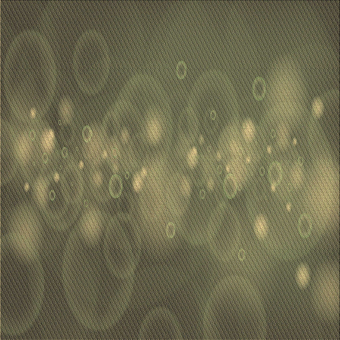 Round Machine Washable Transitional Army Green Rug, wshpat444brn